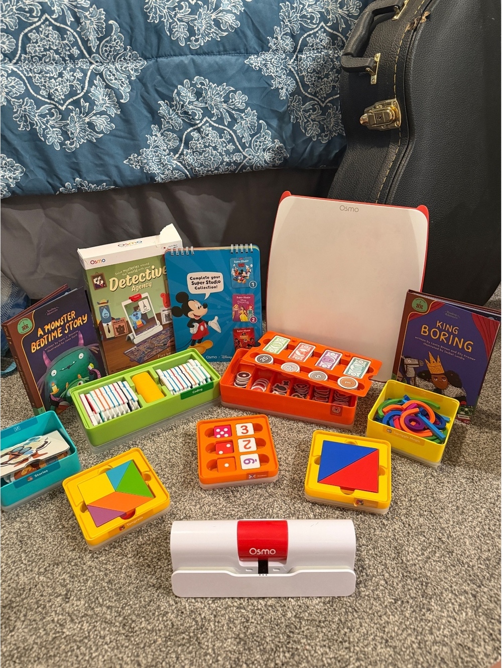 Osmo Genius Starter Kit for iPad with Interactive Learning Games and Books